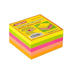 Yapışkanlı Not Kâğıdı Super Sticky Küp 5 Renk 400 Yaprak