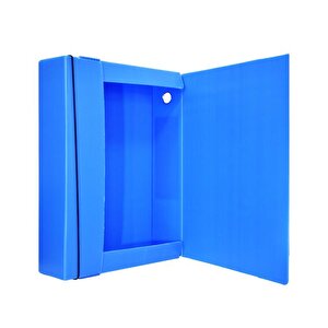 Arşiv Ve Proje Kutusu 29x36x10cm Mavi 5 Adet