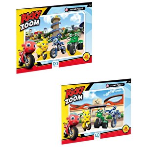 Ricky Zoom 35 Parça Frame Puzzle 2li