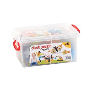 Dede Çiçek Puzzle Blok Lego 250 Parça