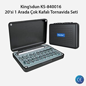 20 Si 1 Arada Manyetik Mini Tornavida Seti Ks-840016