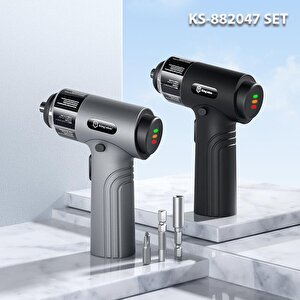 Sarjli Tornavida Seti 35 Parçali Manyetik Uç 5v 2500mah