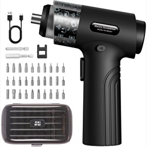 Kingsdun Sarjli Tornavida Seti 35 Parçali Manyetik Uç 5v 2500mah