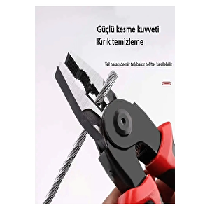 5'i 1 Arada Çok Amaçlı Çok Yönlü Ağır Hizmet Tipi Alet Kiti - Çok Fonksiyonlu Çıkarılabilir Pense
