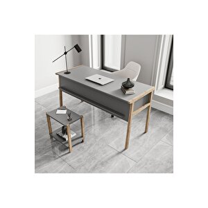Lagomood Zenith Ofis Takımı Antrasit Ceviz Antrasit Ceviz