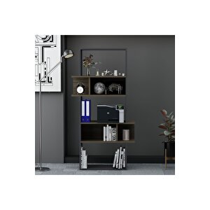Lagomood İrony İnfy Ofis Takımı Antrasit Ceviz Antrasit Ceviz