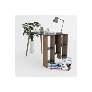 Lagomood Vi̇to Çalışma Masası Antrasit-ceviz