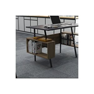 Lagomood İrony Çalışma Masası Antrasit-ceviz Antrasit Ceviz