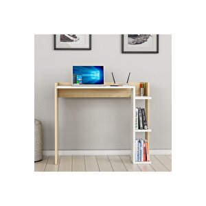 Lagomood Ruby Çalışma Masası Meşe-beyaz