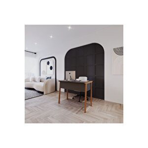 Lagomood Zenith Çalışma Masası 90cm Antrasit-ceviz Antrasit Ceviz
