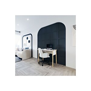 Lagomood Zenith Çalışma Masası 90cm Beyaz Meşe Beyaz - Meşe