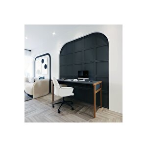 Lagomood Zenith Çalışma Masası 150cm Antrasit Ceviz Antrasit Ceviz