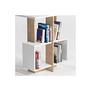 Lagomood Si̇de Çalışma Masası Meşe-beyaz