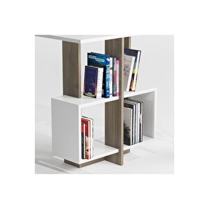 Lagomood Si̇de Çalışma Masası Beyaz-ceviz