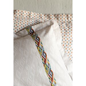 Tek Ki̇şi̇li̇k Uyku Seti Softly Lowel Terracotta - Uyku Seti