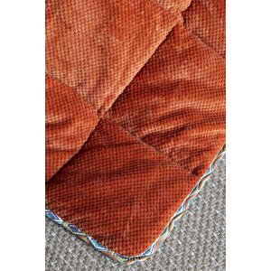 Tek Ki̇şi̇li̇k Uyku Seti Softly Lowel Terracotta - Uyku Seti