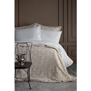 Çi̇ft Ki̇şi̇li̇k Yatak Örtüsü Nevresi̇m Set Madrid Beige - Yatak Ortusu