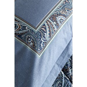 Çi̇ft Ki̇şi̇li̇k Uyku Seti Softly Harmony Indigo - Uyku Seti