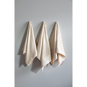Ap 50x90 3lu  Havlu Seti Tulipa - Banyo Seti̇