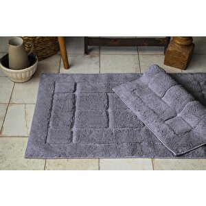 60x100 / 50x60 Banyo Paspasi Bricks Antrasit - Paspas