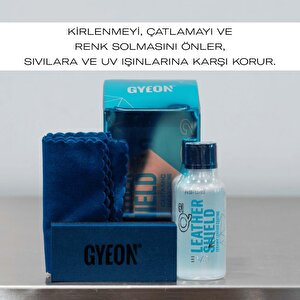 Gyeon Q² Leather Shield Evo Deri Aksamlar İçin Koruyucu Seramik Kaplama - 50 Ml