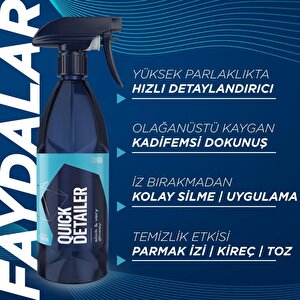 Gyeon Q²m Quickdetailer Seramik Bazlı Parlatıcı Yüzey Detaylandırıcı - 1000 Ml -leke Giderici Cila