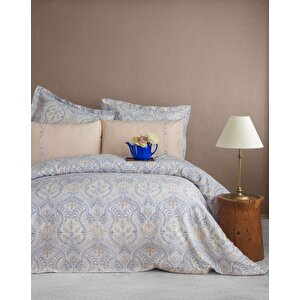 King Size Tencel Baskılı Nevresi̇m Takimi Fragile - Nevresim
