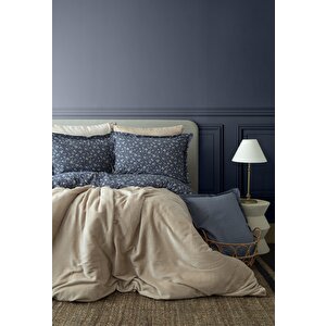Çi̇ft Ki̇şi̇li̇k My Touch Nev Takimi Victoria Beige - Nevresim