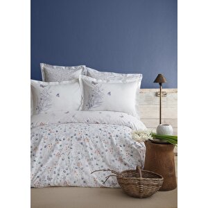 Çi̇ft Ki̇şi̇li̇k Nevresi̇m Takimi Papillo Turkuaz - Nevresim