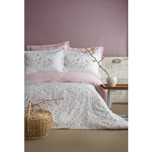 King Size Tencel Baskılı Nevresi̇m Takimi Windflower - Nevresim