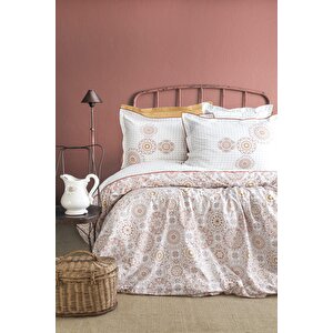 Çi̇ft Ki̇şi̇li̇k Nevresi̇m Takimi Celeste Mercan - Nevresim