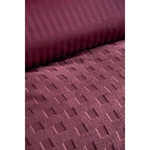 Cift Kisilik  Unique Touch Nevresim Tk Times Rouge  - Nevresim