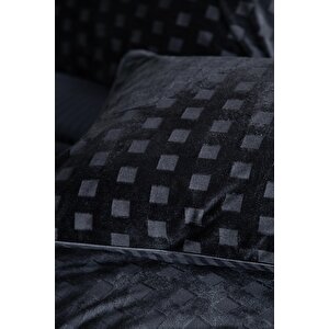 Cift Kisilik  Unique Touch Nevresim Tk Times Black  - Nevresim
