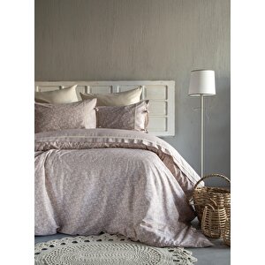 Çi̇ft Ki̇şi̇li̇k Krep Nevresi̇m Takimi Galvin Beige - Nevresim
