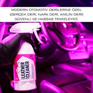 Gyeon Q²m Leather Cleaner Natural Modern Napa Yarı Anilin Derilere Özel Temizleyici - 1000ml