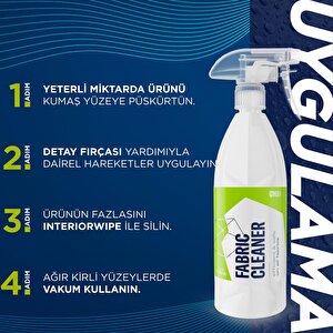 Gyeon Q²m Fabriccleaner Kumaş Koltuk Döşeme Ve Tekstil Temizleyici - 1000 Ml - Araç İç Deterjanı