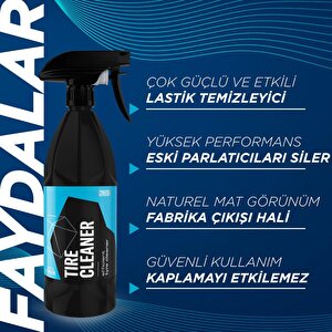 Gyeon Q²m Tire Cleaner Araç Lastik Kauçuk Temizleyici - 1000 Ml -güçlü Oto Teker Temizleyici