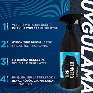 Gyeon Q²m Tire Cleaner Araç Lastik Kauçuk Temizleyici - 1000 Ml -güçlü Oto Teker Temizleyici