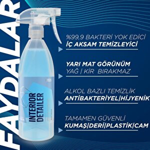 Gyeon Q²m İnteriordetailer Araç İçi Bakteri Virüs Temizleyici - 500 Ml -alkol Bazlı Dezenfektan