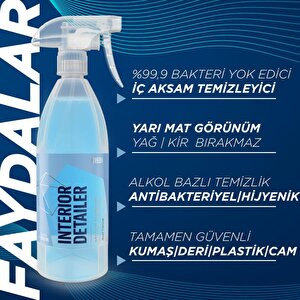 Gyeon Q²m İnteriordetailer Araç İçi Bakteri Virüs Temizleyici - 1000 Ml -alkol Bazlı Dezenfektan