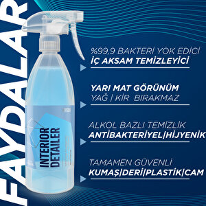 Gyeon Q²m İnteriordetailer Araç İçi Bakteri Virüs Temizleyici - 4000 Ml -alkol Bazlı Dezenfektan