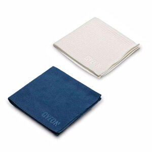 Gyeon Q²m Glasspack Evo Cam Yüzey Temizlik Ve Silme Mikrofiber Bezi Seti 2'li Paket - 40x40 Cm