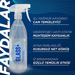 Gyeon Q²m Glass+ Plus Araç Cam Yağmur Kaydırıcı Su İtici Ve Temizleyici - 1000 Ml -hidrofobik Parlak