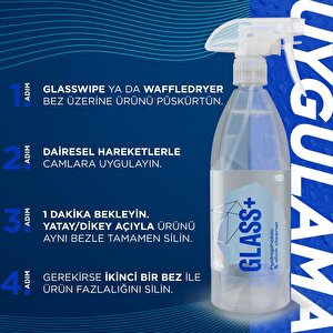 Gyeon Q²m Glass+ Plus Araç Cam Yağmur Kaydırıcı Su İtici Ve Temizleyici - 1000 Ml -hidrofobik Parlak