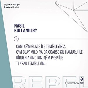 Gyeon Q² Quickview Cam Su Kaydırıcı - 120 Ml -yağmur Kaydırıcı Su İtici