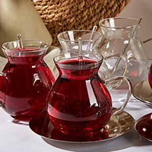 Perotti keyf-i Ala 18 Parça Çay Bardağı Seti 200 Ml