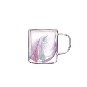 Perotti double Feather Çift Cidarlı Kupa 300 Ml