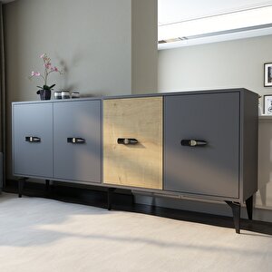 Cherry 180 Cm Konsol(kx180) antrasit-safirmeşe Antrasit-Safirmeşe