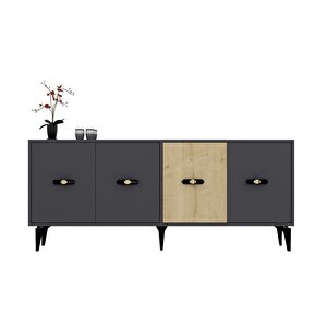 Cherry 180 Cm Konsol(kx180) antrasit-safirmeşe Antrasit-Safirmeşe