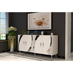 Hookdd (kb150) Konsol beyaz-gümüş Beyaz-Gümüş